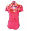  Davanti bikewear Shirt "Flower Power" Roze -  End Of Life