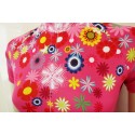  Davanti bikewear Shirt "Flower Power" Roze -  End Of Life