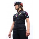  Davanti bikewear Trikot "Bubbles" Black + Armlinge -  End Of Life