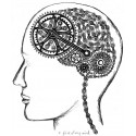  Cycology Gear T-shirt "Bike Brain" (Zwart) -  Casuals