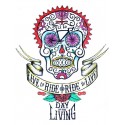  Cycology dames T-shirt "Day of the Living" Wit -  End Of Life