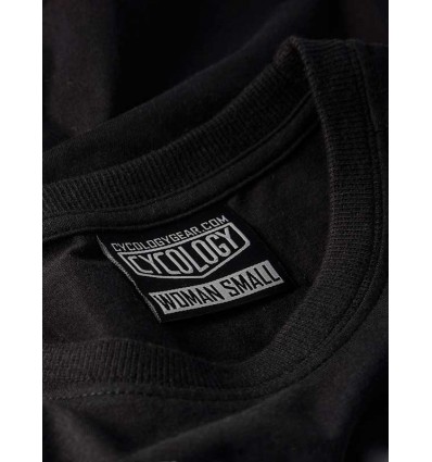 Cycology Gear T-shirt "Train Hard Get Lucky" Zwart dames -  Casuals
