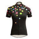  Davanti bikewear Trikot "Bubbles" Black + Armlinge -  End Of Life