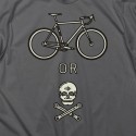  Twin Six T-Shirt "Bike or Die T" (ASPHALT) -  End Of Life