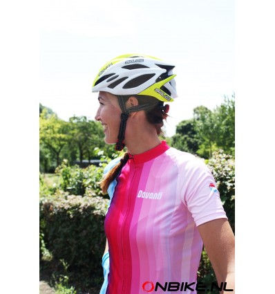  Davanti bikewear dames Shirt "Jamie" Pink-Blue -  End Of Life