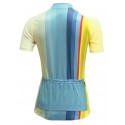  Davanti womens Cycling Jersey "Jamie" Blue-Yellow Size Large -  End Of Life