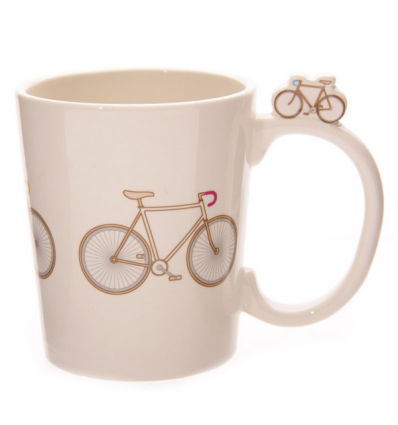  Kaffee mug retro style rennrad -  End Of Life