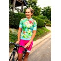 Davanti bikewear womens cycling set with pink short and jersey. -  End Of Life