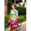  Davanti bikewear womens cycling set with pink short and jersey. -  End Of Life