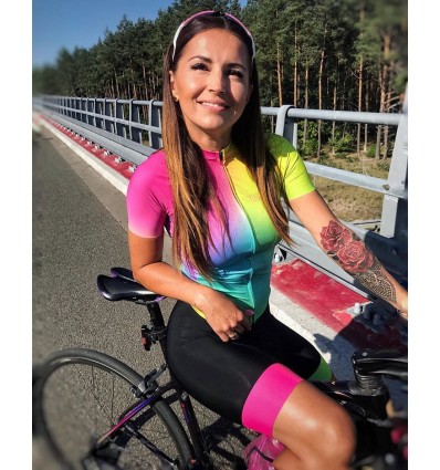  Trofeo Damen Trager Hosen "Gradient joy" -  End Of Life