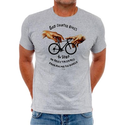  Cycology Gear T-shirt "God Created Bikes" -  Casuals