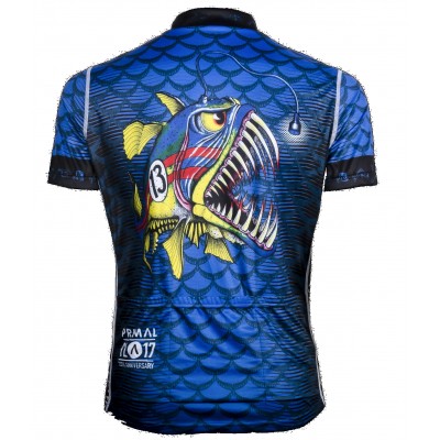  Primal heren fietsshirt "Fishious Cycle" Maat Small -  Fietsshirts