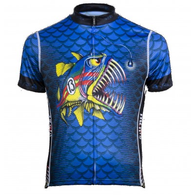 Primal heren fietsshirt "Fishious Cycle" Maat Small -  Fietsshirts