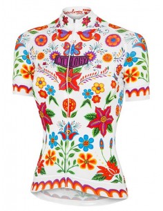  Cycology Gear Damen Radtrikot "Frida" White -  Damen Radtrikots