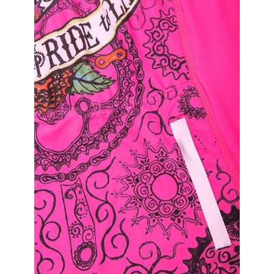  Cycology Dames Fietsshirt "Day of the Living" Pink -  Fietsshirts