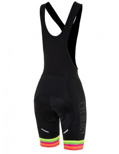  Cycology dames BIB fietsshort "multi" -  Fietsbroeken 2