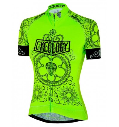 Cycology Damen Rad Set "Day Of The Living" Lime -  Sets
