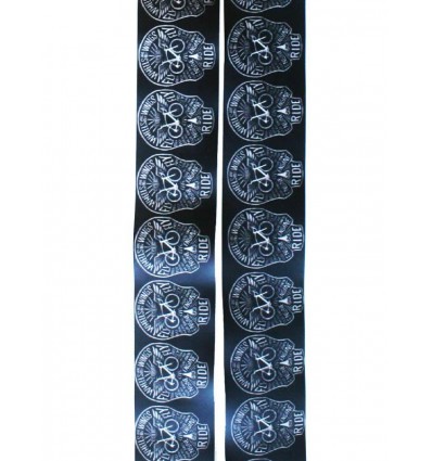  Cycology Lenkerband "Skull" Black -  kado für Fahrradfahrer