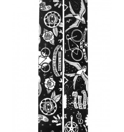  Cycology stuurlint Velo Tattoo (Black) -  End Of Life