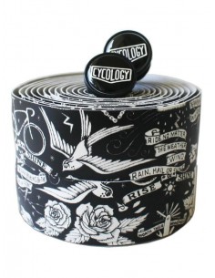  Cycology stuurlint Velo Tattoo (Black) -  End Of Life