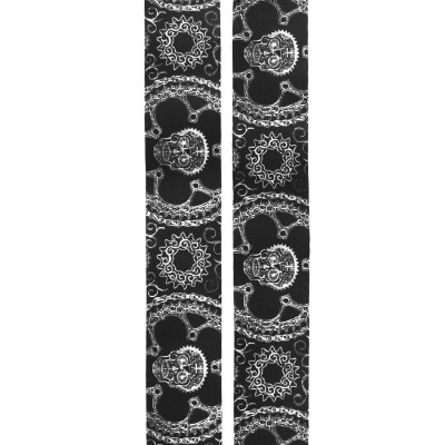  Cycology Lenkerband "Day of the Living" Black -  kado für Fahrradfahrer