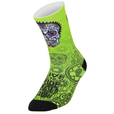  Cycology Socken "Day of the Living" Lime -  End Of Life