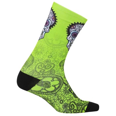  Cycology Socken "Day of the Living" Lime -  End Of Life