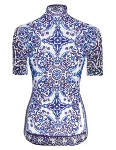  Cycology Dames Fietsshirt "Majolica" -  Fietsshirts 2