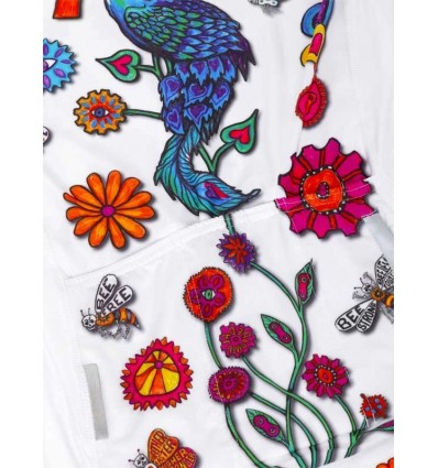 Cycology Damen Radtrikot "Boho White" -  Damen Radtrikots