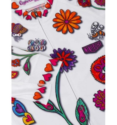 Cycology Damen Radtrikot "Boho White" -  Damen Radtrikots