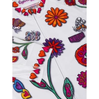  Cycology Dames Fietsshirt "Boho White" -  Fietsshirts