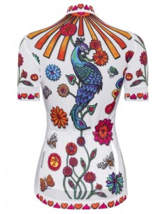  Cycology Dames Fietsshirt "Boho White" -  Fietsshirts 2