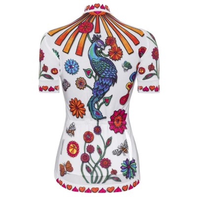  Cycology Dames Fietsshirt "Boho White" -  Fietsshirts