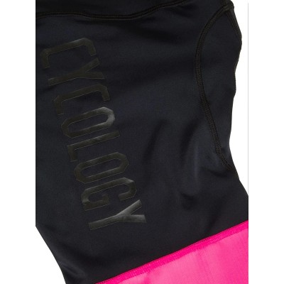  Cycology dames BIB fietsshort "Pink" -  Fietsbroeken