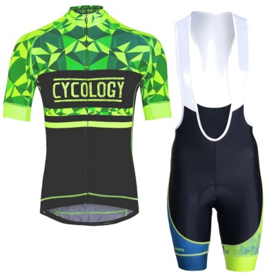  Fluor Herren Rennrad Set mit BIB Radhosen -  End Of Life