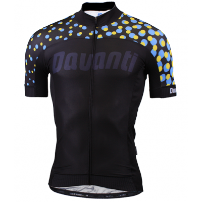  Davanti bikewear Cycling jersey "Toro"Black -  End Of Life