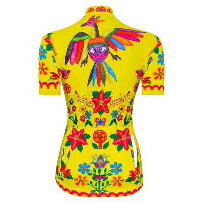 Cycology Gear Dames Fietsshirt "Frida" Yellow -  Fietsshirts