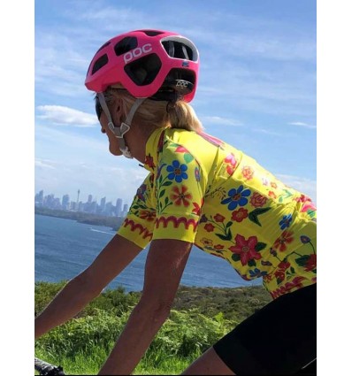 Cycology Gear Dames Fietsshirt "Frida" Yellow -  Fietsshirts