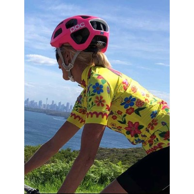  Cycology Gear Dames Fietsshirt "Frida" Yellow -  Fietsshirts