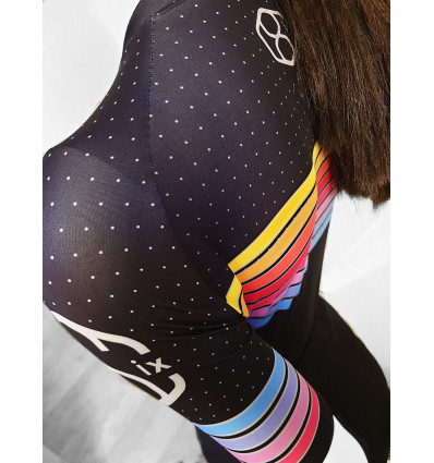 8ight and Counting dames fietsshirt "6ix" Colours -  Fietsshirts