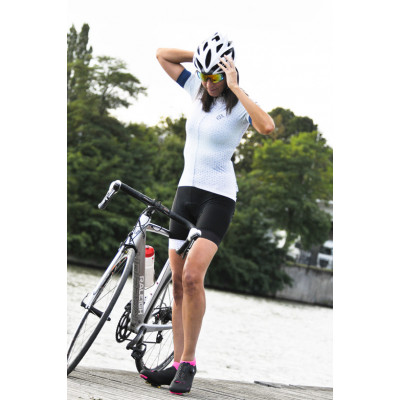  8ight and Counting dames fietsshirt "7even" White -  Fietsshirts