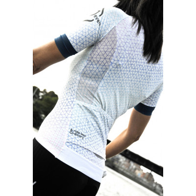  8ight and Counting dames fietsshirt "7even" White -  Fietsshirts