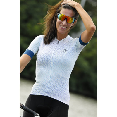  8ight and Counting dames fietsshirt "7even" White -  Fietsshirts