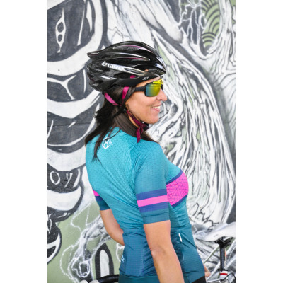  8ight and Counting Damen Trikot "7even" Green -  Damen Radtrikots