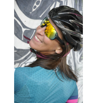 8ight and Counting Damen Trikot "7even" Green -  Damen Radtrikots