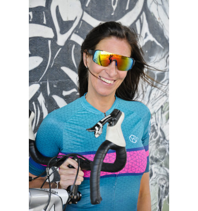 8ight and Counting Damen Trikot "7even" Green -  Damen Radtrikots