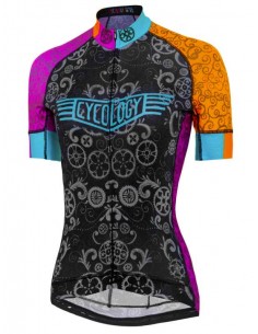 Cycology Gear Damen Radtrikot "Extra Lucky Chain Ring" -  Damen Radtrikots