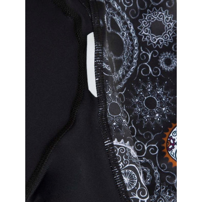 Cycology dames fietsshort "Day of the Living" black -  Wielrenkleding