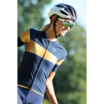  8ight and Counting Damen Trikot "7even" Blue -  Damen Radtrikots