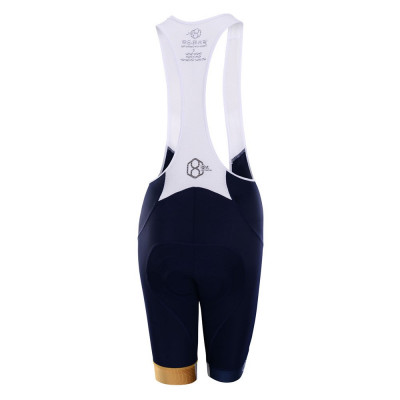  8ight and Counting dames bibshort "7even" Blue -  Wielrenkleding